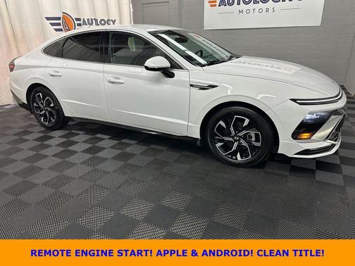 Serenity White 2025 Hyundai SONATA SEL