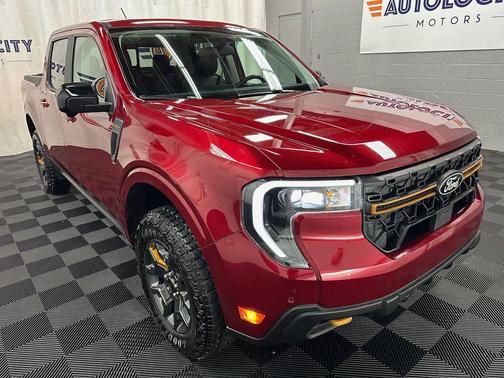 Ruby Red Metallic Tinted Clearcoat 2025 Ford Maverick Tremor