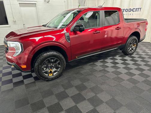 Ruby Red Metallic Tinted Clearcoat 2025 Ford Maverick Tremor