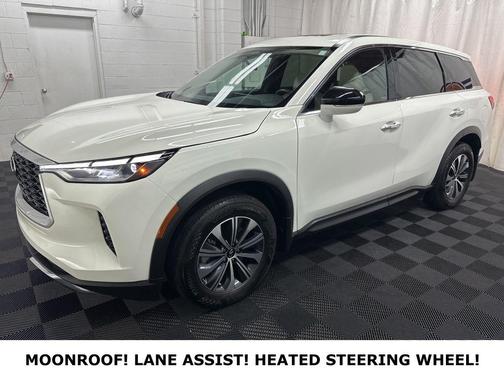 Glacier White 2024 INFINITI QX60 Pure