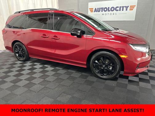 Radiant Red Metallic II 2023 Honda Odyssey Sport