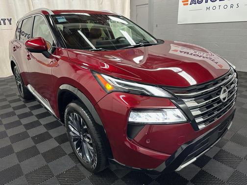 Scarlet Ember Tintcoat 2026 Nissan Rogue Platinum