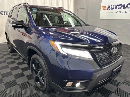 Obsidian Blue Pearl 2021 Honda Passport AWD Elite