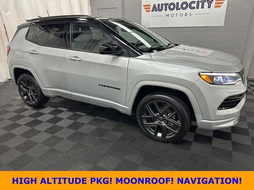 Silver Zynith Metallic Clearcoat 2024 Jeep Compass Limited
