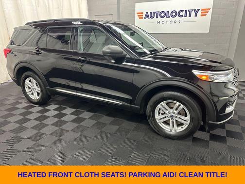 Agate Black Metallic 2022 Ford Explorer XLT