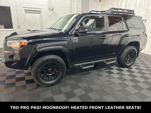 Midnight Black Metallic 2020 Toyota 4Runner TRD Pro