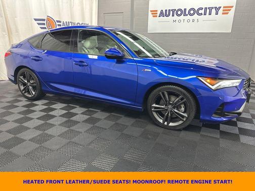 Apex Blue Pearl 2023 Acura Integra A-SPEC Technology