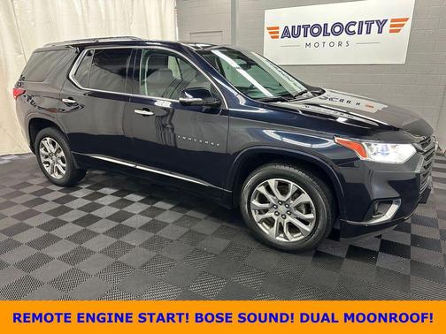 Midnight Blue Metallic 2020 Chevrolet Traverse Premier