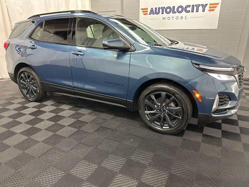 Lakeshore Blue Metallic 2024 Chevrolet Equinox AWD RS