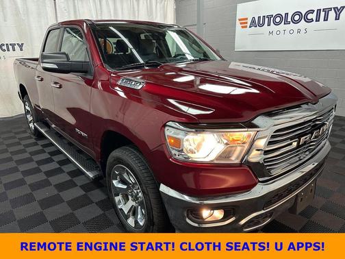 Delmonico Red Pearlcoat 2020 RAM 1500 Big Horn/Lone Star