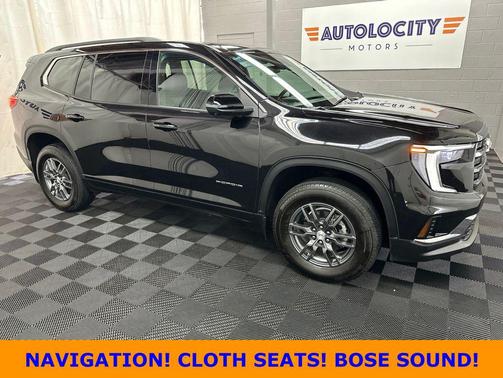Ebony Twilight Metallic 2025 GMC Acadia AWD Elevation