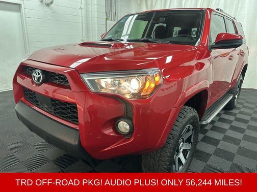 Barcelona Red Metallic 2021 Toyota 4Runner TRD Off Road