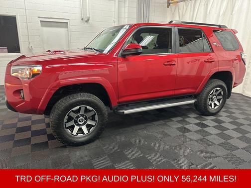 Barcelona Red Metallic 2021 Toyota 4Runner TRD Off Road