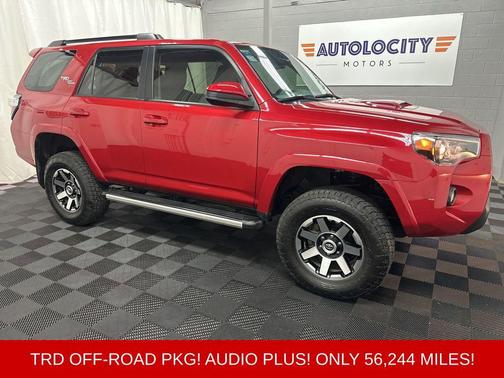Barcelona Red Metallic 2021 Toyota 4Runner TRD Off Road