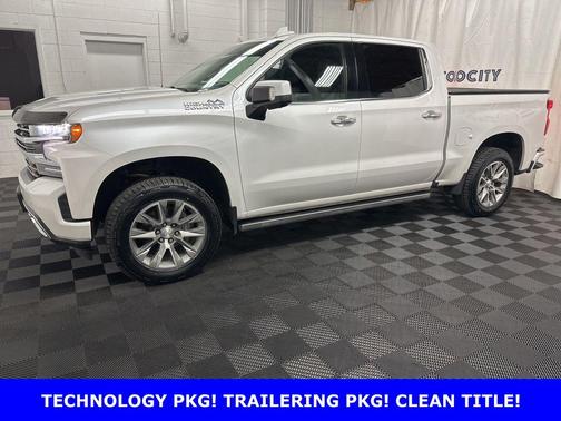 Iridescent Pearl Tricoat 2019 Chevrolet Silverado 1500 High Country