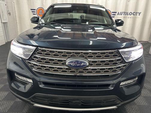 Stone Blue Metallic 2023 Ford Explorer King Ranch