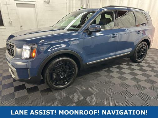 Midnight Lake Blue 2023 Kia Telluride EX X-Line
