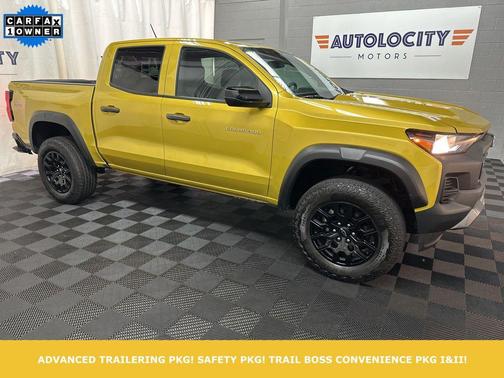 Nitro Yellow Metallic 2023 Chevrolet Colorado Trail Boss