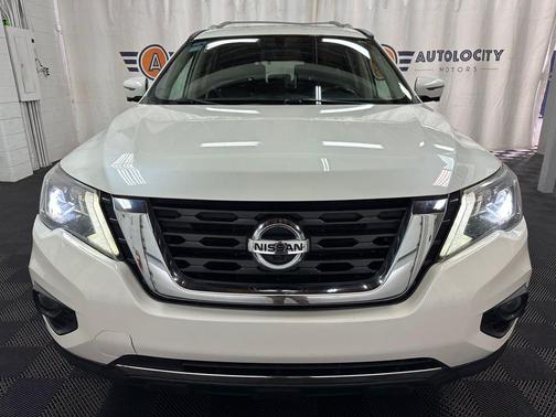 Pearl White Tricoat 2019 Nissan Pathfinder Platinum