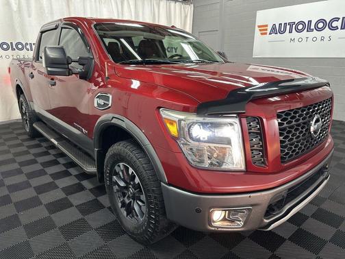 Cayenne Red 2017 Nissan Titan PRO-4X