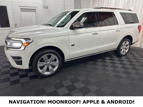 Star White Metallic Tri-Coat 2024 Ford Expedition Max King Ranch