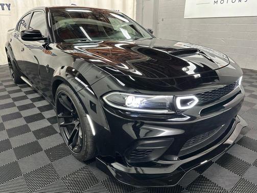 Pitch Black Clearcoat 2023 Dodge Charger R/T Scat Pack