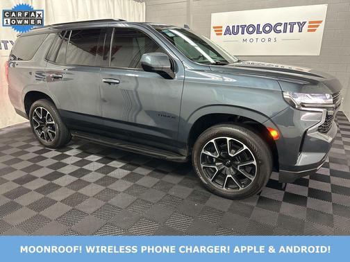 Shadow Gray Metallic 2021 Chevrolet Tahoe 4WD RST