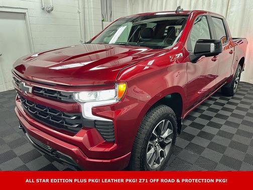 Radiant Red Tintcoat 2025 Chevrolet Silverado 1500 RST