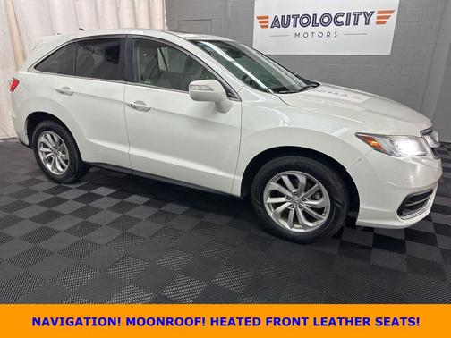 White Diamond Pearl 2018 Acura RDX Technology Package