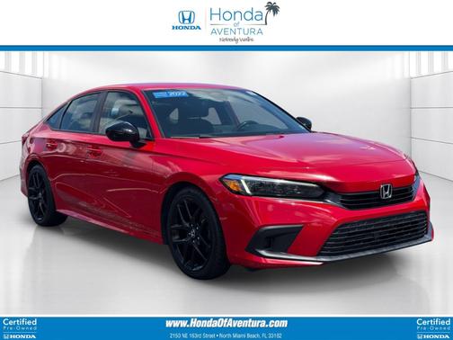Rallye Red 2022 Honda Civic