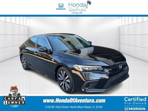 Crystal Black Pearl 2024 Honda Civic