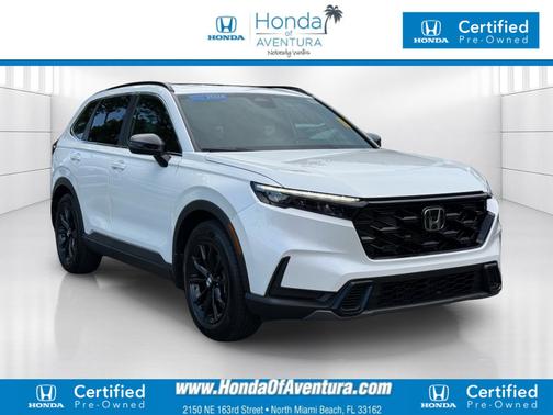 Platinum White Pearl 2024 Honda CR-V Hybrid