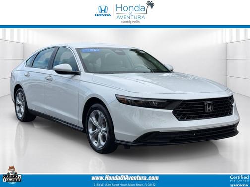 Platinum White Pearl 2024 Honda Accord