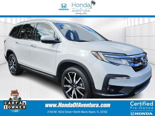 Platinum White Pearl 2022 Honda Pilot