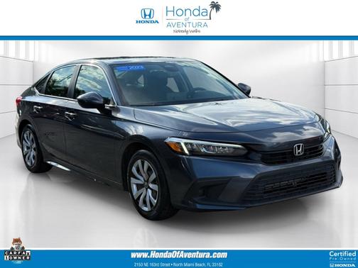 Meteorite Gray Metallic 2023 Honda Civic