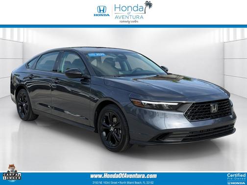 Meteorite Gray Metallic 2025 Honda Accord
