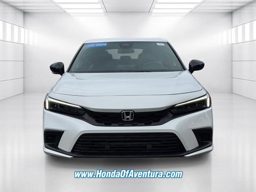 Platinum White Pearl 2024 Honda Civic