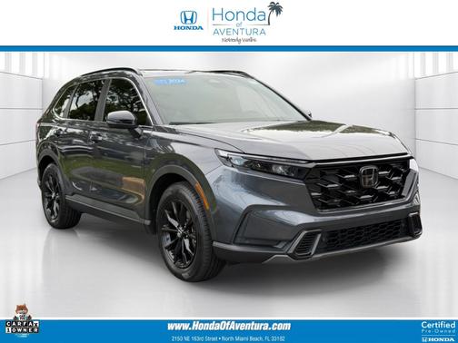 Meteorite Gray Metallic 2024 Honda CR-V Hybrid