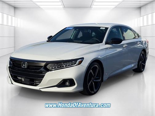 Platinum White Pearl 2022 Honda Accord