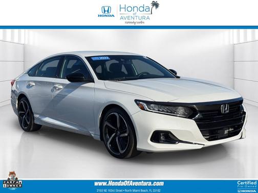 Platinum White Pearl 2022 Honda Accord