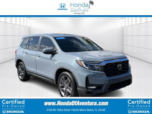 Sonic Gray Pearl 2022 Honda Passport