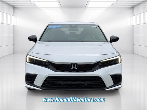 Platinum White Pearl 2023 Honda Civic
