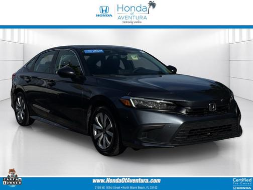 Meteorite Gray Metallic 2023 Honda Civic