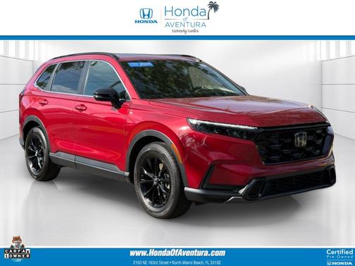 Radiant Red Metallic 2025 Honda CR-V Hybrid