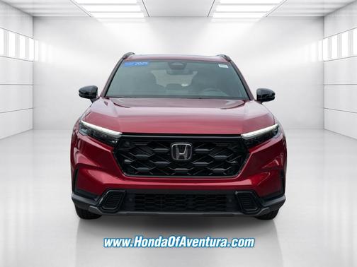 Radiant Red Metallic 2025 Honda CR-V Hybrid