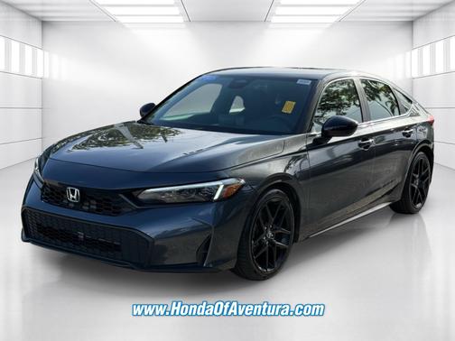 Meteorite Gray Metallic 2025 Honda Civic