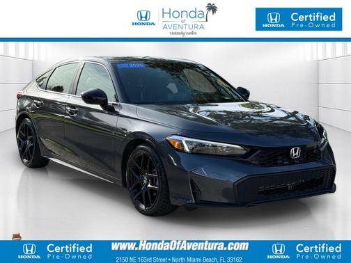 Meteorite Gray Metallic 2025 Honda Civic