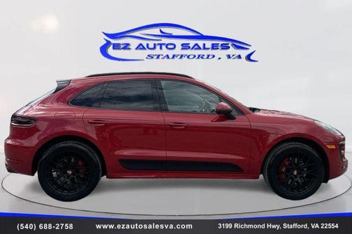 Red 2017 Porsche Macan GTS