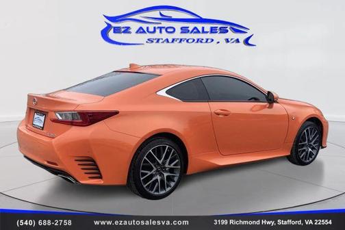 Orange 2015 Lexus RC 350 Base