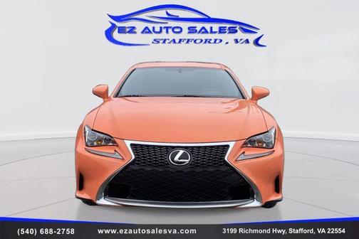 Orange 2015 Lexus RC 350 Base